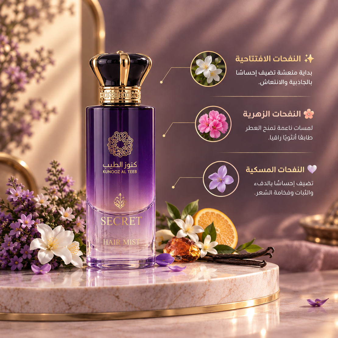 عطر الشعر سيكرت